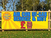 Aircon re-gas Banners