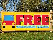 FREE Windscreen Repair Banners