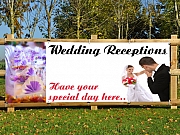 Wedding Reception Banners