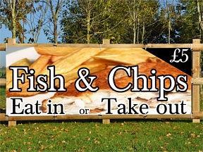 Fish & Chips Banners