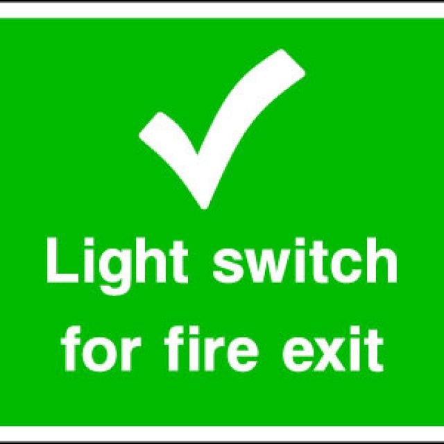 Light For Exit Sign HFE Signs Banners