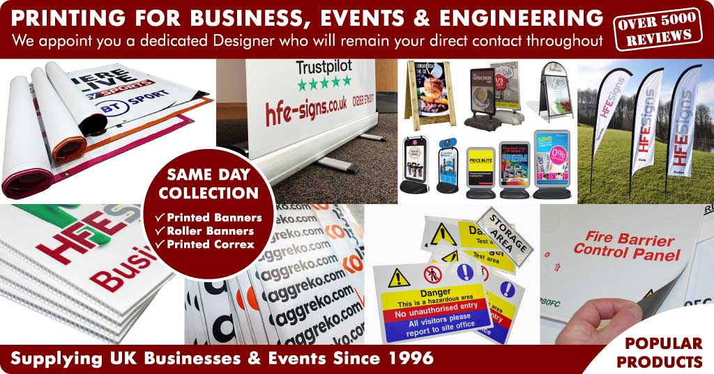 Business & Event Signs Banners & Flags