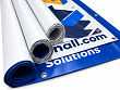 Custom banner printing in the UK with durable PVC banners, outdoor advertising banners, event banners and large format printed banners for businesses, exhibitions and promotions