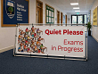 Exams in Progress Banner & Frame