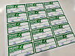Custom printed PAT test safety labels for engineering and manufacturing equipment