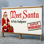Meet Santa Banners