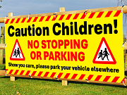 Caution Children Banners Caution Children Banners