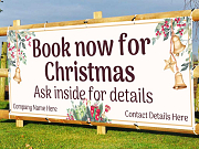 Book Now For Christmas Banners