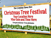 Christmas Tree Festival Banners