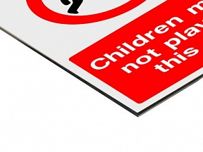 Dibond Safety Signs