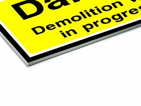 Foamex Safety Signs