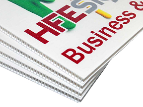 Custom printed Correx® signs for businesses Custom printed Correx® signs for businesses