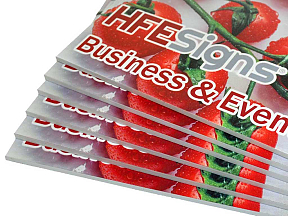 Custom printed Foamex signs for businesses and promotions