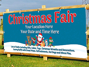 Christmas Fair Outdoor Banners