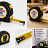 Custom printed tape measure promotional product with your branding here