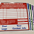 Custom printed fire extinguisher maintenance record labels for servicing and safety inspections