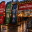 Christmas market feather flags for festive shopping and family events