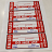 Custom printed Failed PAT test safety labels for engineering and manufacturing equipment