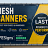 Custom Printed Mesh Banners - Light Weight and 40% Wind Through