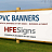 Commercial grade 550gsm PVC banner printing in the UK