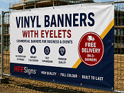 Custom printed PVC banner for outdoor advertising