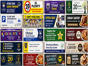 Pre-designed banner templates and custom printed banner designs Pre-designed banner templates and custom printed banner designs